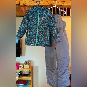 Manteau + pantalon d'hiver fille 14 ans